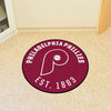 MLB - Philadelphia Phillies Retro Collection Roundel Rug - 27in. Diameter - (1987)