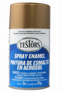 Testor'S 1244t 3 Oz Gold Metallic Spray Enamel (Pack of 3)