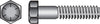 Hillman 5/8 in. D X 3 in. L Heat Treated Steel Hex Head Cap Screw 25 pk