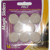 PADS FELT 1" OAT 16PK (Pack of 6)