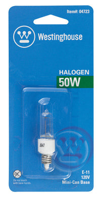 Westinghouse 50 W T4 Specialty Halogen Bulb 600 lm Bright White 1 pk - Deal of Week