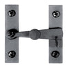 Acorn Matte Black Forged Iron Cabinet Latch