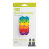 TRUE Beernoculars Assorted Silicone Bottle Marker (Pack of 12).