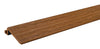 Aura 1 in. H X 3 in. W X 24 in. L Prefinished Honey Teak Polystyrene Floor Transition