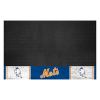 MLB - New York Mets Retro Collection Grill Mat - 26in. x 42in. - (2014)