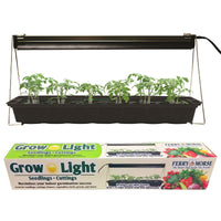 Ferry-Morse KLIGHT Indoor T5 Bulb Fluorescent Grow Light for Seedling & Cuttings 11 Hx6.5 Wx22 L in.