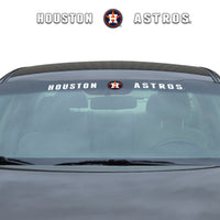 MLB - Houston Astros Sun Stripe Windshield Decal 3.25 in. x 34 in.