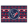 NFL - Houston Texans Holiday Sweater Rug - 19in. x 30in.