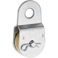 3213BC 1-1/2" Fixed Single Pulley - Zinc Plated