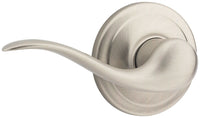 Weiser Toluca Satin Nickel Passage Lockset 1-3/4 in.