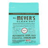 Mrs. Meyer's Clean Day Basil Scent Powder Dishwasher Detergent 20 oz (Pack of 6)