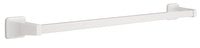 Franklin Brass Futura White Towel Bar 26.24 in. L Die Cast Zinc