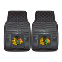 NHL - Chicago Blackhawks Heavy Duty Car Mat Set - 2 Pieces