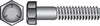 Hillman 3/8 in. D X 1-1/4 in. L Heat Treated Zinc Steel Hex Head Cap Screw 100 pk