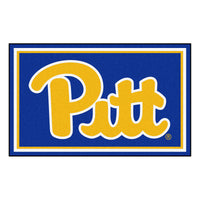 University of Pittsburgh 4ft. x 6ft. Plush Area Rug