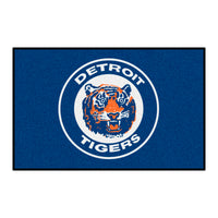 MLB - Detroit Tigers Retro Collection Rug - 19in. x 30in. - (1964)