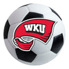 Western Kentucky University Soccer Ball Rug - 27in. Diameter