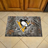 NHL - Pittsburgh Penguins Camo Rubber Scraper Door Mat