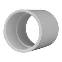 Charlotte Pipe Schedule 40 2 in. Slip X 2 in. D Slip PVC Coupling 1 pk