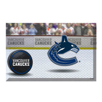 NHL - Vancouver Canucks Rubber Scraper Door Mat