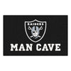 NFL - Las Vegas Raiders Man Cave Rug - 5ft. x 8 ft.