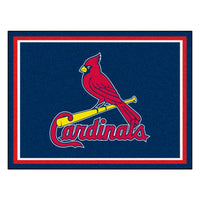 MLB - St. Louis Cardinals 8ft. x 10 ft. Plush Area Rug