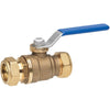 Homewerks 1 in. Brass Compression Ball Valve Standard Port