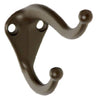 National Hardware 2.75 in. L Oil Rubbed Bronze Brown Zinc Coat/Hat Hook 35 lb. cap. 2 pk - Deal of The Week