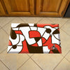 NFL - Cleveland Browns XFIT Rubber Scraper Door Mat