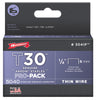 Arrow T30 1/2 in. W X 1/4 in. L 22 Ga. Wide Crown Thin Wire Staples 5040 pk