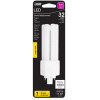 Feit LED Linear PL GX24Q-3 4-Pin LED Light Bulb Bright White 32 Watt Equivalence 1 pk