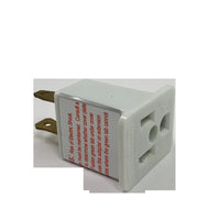 Projex Grounded 1 outlets 3 To 2 Adapter 1 pk (Pack of 25)