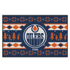 NHL - Edmonton Oilers Holiday Sweater Rug - 19in. x 30in.