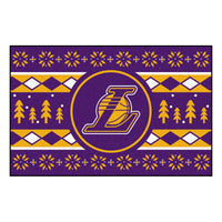 NBA - Los Angeles Lakers Holiday Sweater Rug - 19in. x 30in.