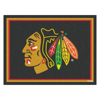 NHL - Chicago Blackhawks 8ft. x 10 ft. Plush Area Rug