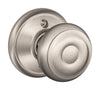 Schlage Georgian Satin Nickel Dummy Knob Right or Left Handed