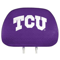 Texas Christian University Printed Headrest Cover