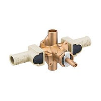 Includes bulk pack Posi-Temp(R) 1/2" CPVC inlets/cc outlets connection pressure balancing