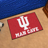 Indiana University Man Cave Rug - 19in. x 30in.