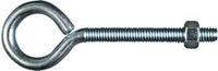 Stanley Hardware N221-275 3/8" X 5" Zinc Plated Eye Bolt With Nut Assembled (Pack of 10)