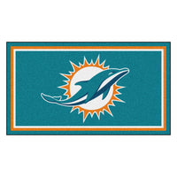 NFL - Miami Dolphins 3ft. x 5ft. Plush Area Rug