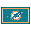 NFL - Miami Dolphins 3ft. x 5ft. Plush Area Rug