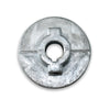 Chicago Die Cast 5 in. D Zinc Single V Grooved Pulley