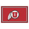 University of Utah 4ft. x 6ft. Plush Area Rug