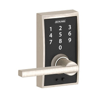 Schlage Satin Nickel Steel Touchscreen Lever