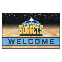 NBA - Denver Nuggets Rubber Door Mat - 18in. x 30in.