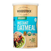 Woodstock Organic Instant Oatmeal - Case of 12 - 16 OZ