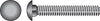 Hillman 5/16 in. X 1-1/4 in. L Zinc-Plated Steel Carriage Bolt 100 pk