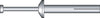 Hillman 1/4 in. Dia. x 1-1/2 in. L Zinc Round Head Hammer Drive Anchor 2 pk (Pack of 6)