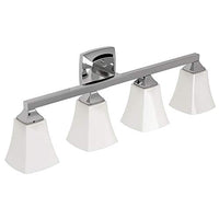 CHROME FOUR GLOBE BATH LIGHT